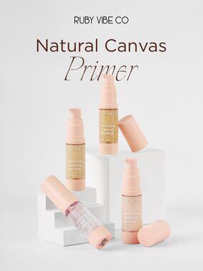 Natural Canvas Primer for Face Before Makeup Smooth Skin & Pore Blurring Primer